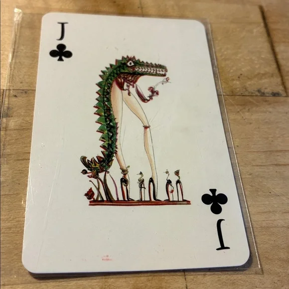 Christian Louboutin Jack of Clubs Single Playing Card! - Picture 2 of 3